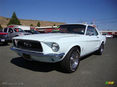 Diamond Blue 1968 Ford Mustang Coupe Exterior Photo 81447492
