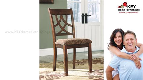 Ashley Leahlyn Dining Uph Side Chair Qty 2 D436 01 Key Home Youtube