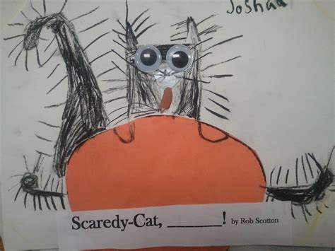 Art Julz Scaredy Cat Splat Kindergarten Art First Grade Art Cats