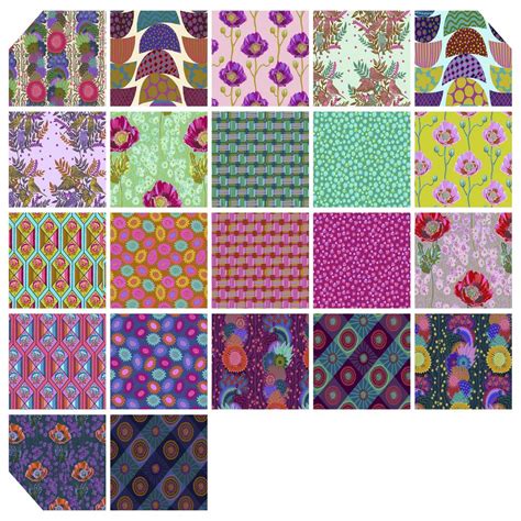 Bright Eyes By Anna Maria Horner 5 Charm Pack Petting Fabric