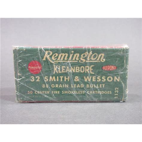50 Rounds Of Remington Kleanbore 32 Ammo 88 Gr