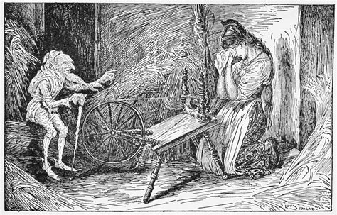 Rumpelstiltskin Louis Rhead Fairytale Illustration