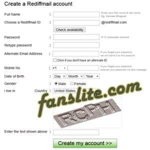 This is just to let you know that www.radiffmail.com is the wrong web address for rediffmail sign up. How To Open Rediffmail Account - Check Your Rediffmail ...