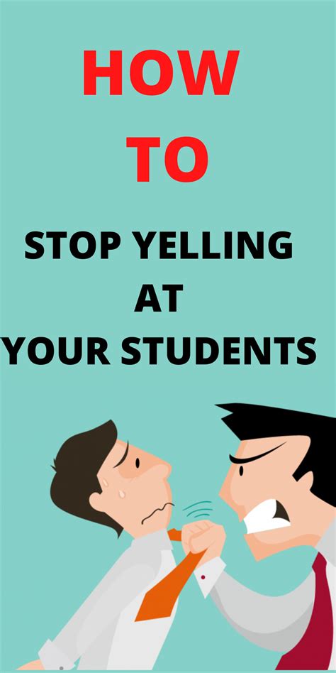 How To Stop Yelling At Your Students Online Teaching Teaching Tips