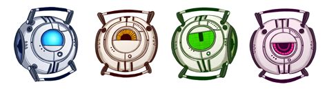 Portal Personality Cores By Nnkcomicrelief On Deviantart