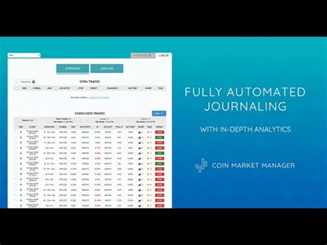 For easy understanding of this course, i have explained it in two main formats: Automated Crypto Trading Journal Tutorial - CoinMarketMan ...