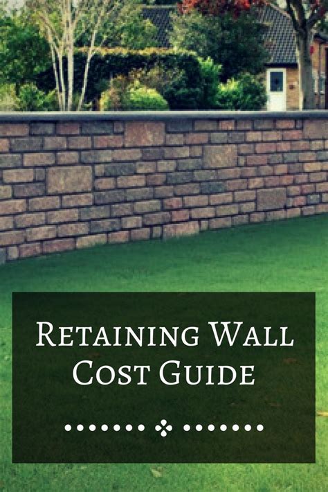 Cost To Build A Retaining Wall In 2022 Building A Retaining Wall