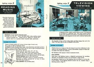 Favorites from our seattle staff. Lighting recipes, circa 1950s | From "See Your Home in a ...