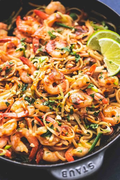 Take a rice paper wrapper and completely submerge it in hot tap water 10 to 15 seconds, until pliable. Shrimp Pad Thai with Peanut Sauce easy recipe ...