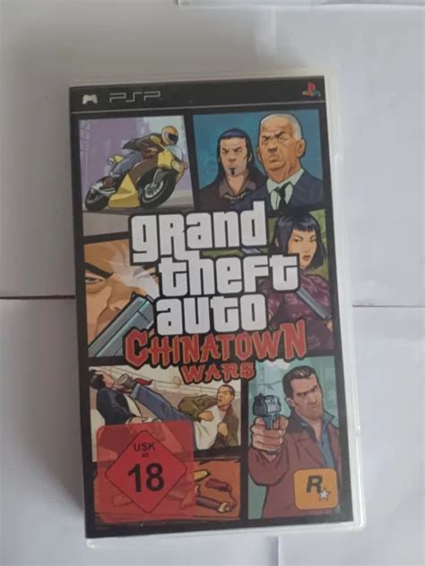 Grand Theft Auto Gta Chinatown Wars Playstation Portable Psp Komplett