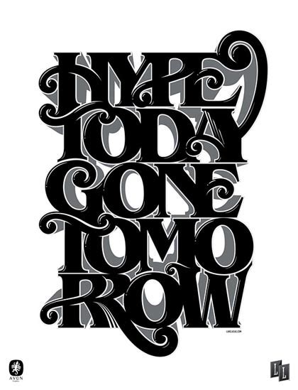 40 Extremely Creative Typography Designs Inspiration Graphic
