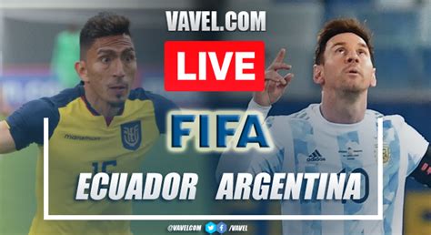 Argentina Vs Ecuador Fc Live Match Today Football Live Today