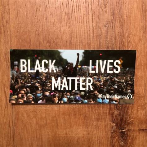 Blm Black Lives Matter Bumper Sticker Ebay