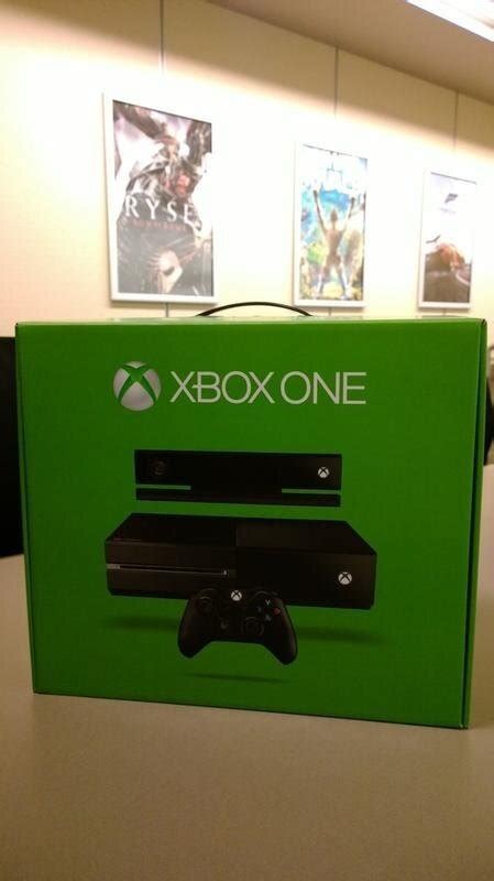 Xbox One Microsoft Veröffentlicht Foto Der Ersten Produzierten Xbox One