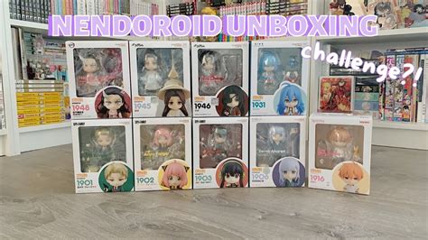 Unboxing Assembling TONS Of Nendoroids Figure Challenge YouTube