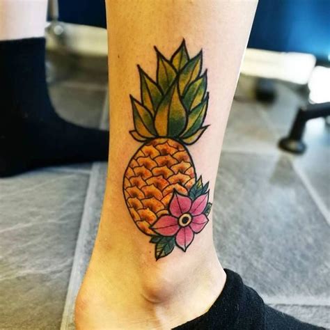 Https://techalive.net/tattoo/girly Pineapple Tattoo Designs
