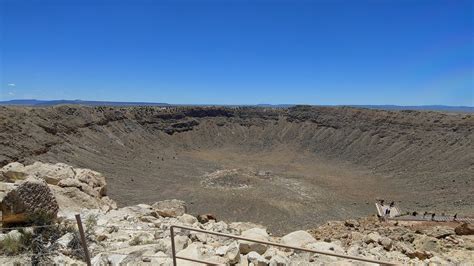 Touring The Barringer Meteor Crater Arizona Youtube