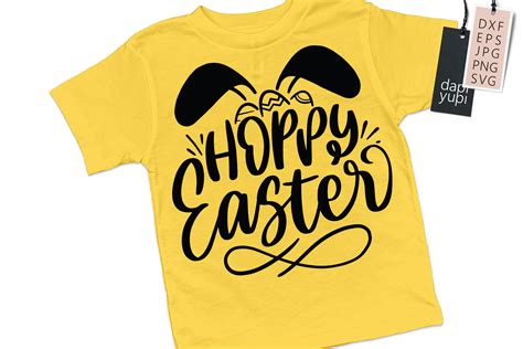 Hoppy Easter Svg Bunny Easter Svg Graphic By Dapiyupi · Creative Fabrica