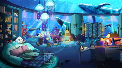 Artstation Underwater Room