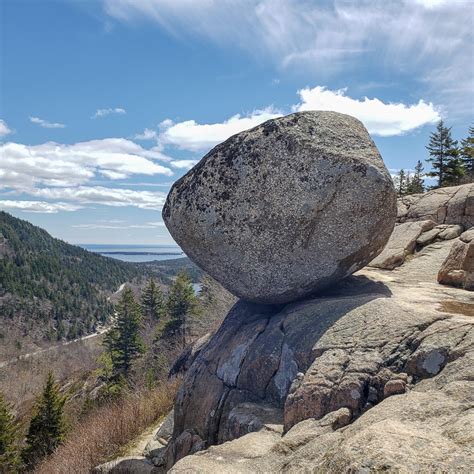 The Bubbles And Bubble Rock Hike At Acadia National Park