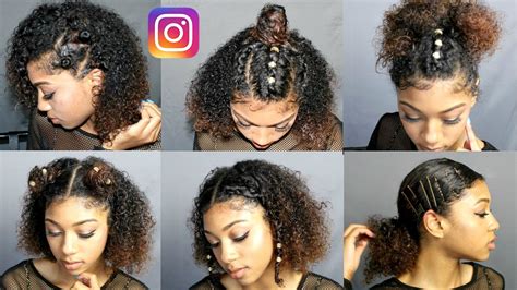 6 Instagram Trending Natural Curly Hairstyles Using