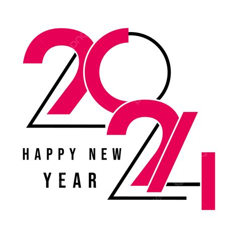 Happy New Year 2024 Design Vector Happy New Year 2024 New Year 2024