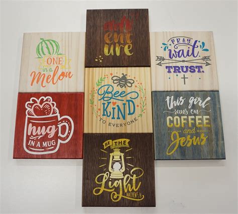 Craft Kits Craft Kit For Adults Wood Sign Kit Adult Craft Etsy
