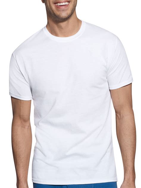 Hanes Hanes Mens Super Value 10pk White Crew Neck T Shirt