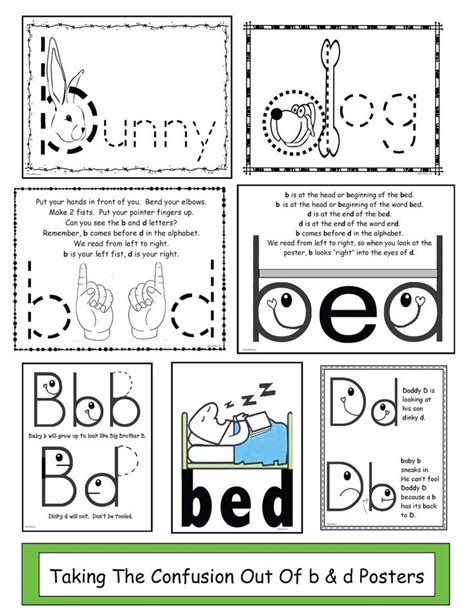 Free Printable B And D Confusion Worksheet Printable Word Searches