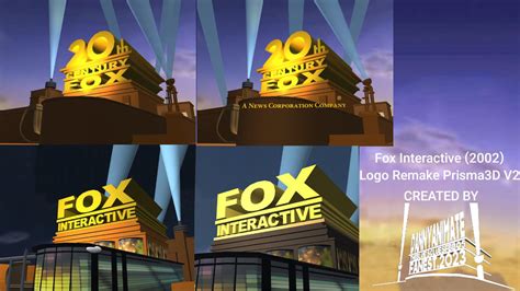 Fox Interactive 2002 Logo Remake Prisma3d V2 By Daohong135 On Deviantart