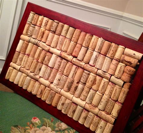Just Made Our New Wine Cork Cork Board Easy Quick And Fun Diy