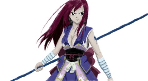 Erza In Robe Of Yuen By Arkanaprotego On Deviantart