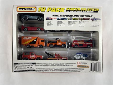 New 1998 Matchbox 10 Pack Starter Collection 36478 Series 1 Ebay