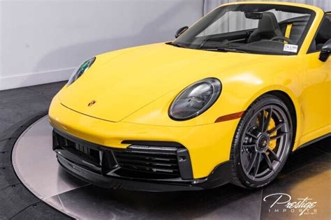 2022 Porsche 911 Turbo S Cabriolet Convertible 38l Twin Turbocharged
