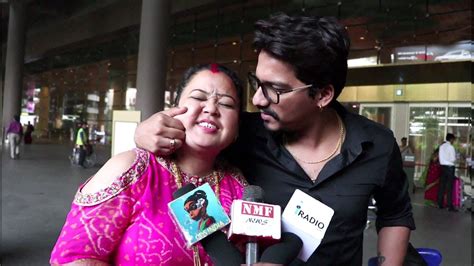 Bharti Singh And Haarsh Limbachiyaas Cute Moments During First Interview