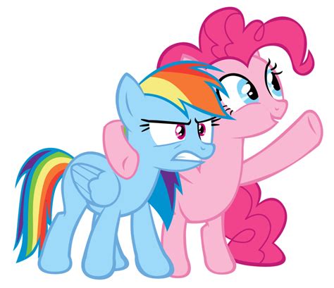 Rainbow Dash And Pinkie Pie By Bronyboy On Deviantart Rainbow Dash