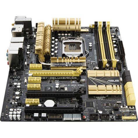 Asus Z87 Deluxequad Motherboard Z87 Deluxequad Bandh Photo Video