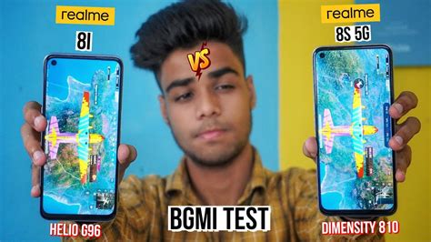 Realme 8i Vs Realme 8s 5g Pubg Test Heating And Battery Test Shocked 😱 Youtube