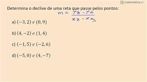 Como Calcular O Declive Com Dois Pontos Design Talk