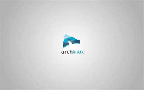 Linux Like Arch Linux Grey Wallpaper