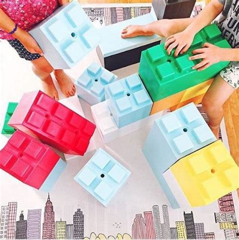 You Can Build Your Own Furniture With These Giant Lego Like Blocks