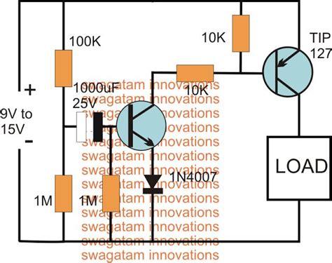 Simple Delay Timer Circuits Explained Esquemas Eletrônicos Circuito