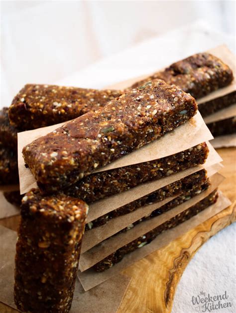 Filled With The Goodness Of Seeds And Nuts On A Smooth Date Base These