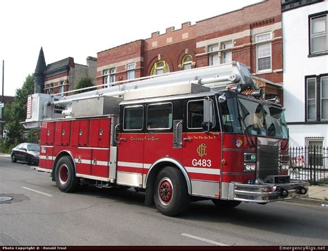 Chicago Fire Dept G483 Rescue Squad Fire Trucks Chicago Fire