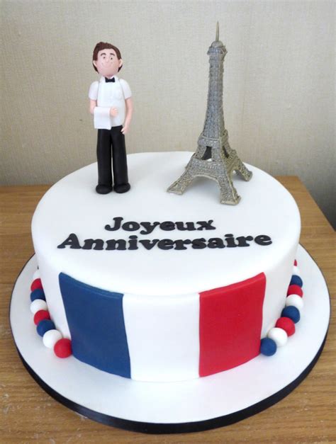 French Waiter Birthday Cake Susies Cakes