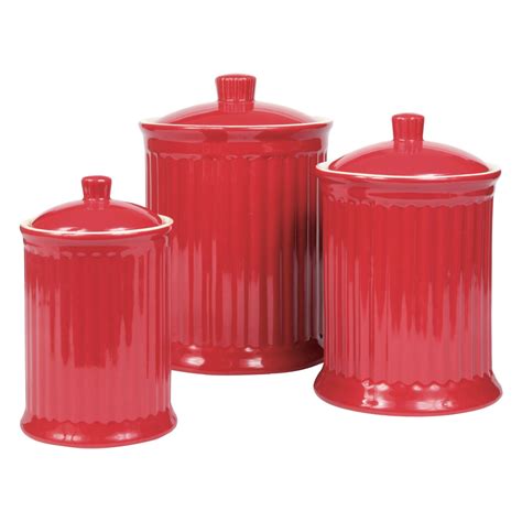 Omniware Simsbury 3 Piece Canister Set And Reviews Wayfair