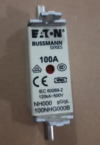 Bs88 100nhg000b Nh Din Bussmann Eaton Hrc Fuse Link 500 V 100 Amps