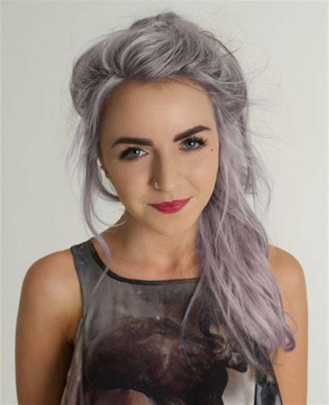 Women Grey Blue Hair Color Trends For All Season And All