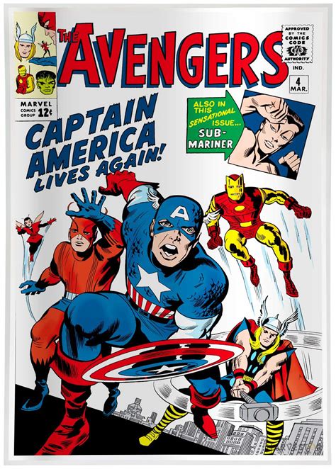 2019 Nu Avengers 4 1 Oz Silver Foil Marvel Comic Book Cover Replica