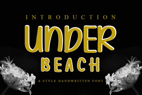 Under Beach Font By Inermedia Studio · Creative Fabrica